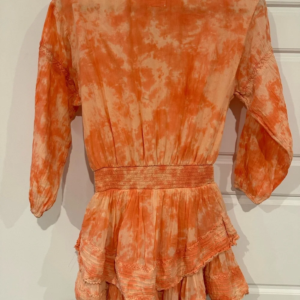 Aerie Smocked Tie Dye Mini Dress - Picture 8 of 8